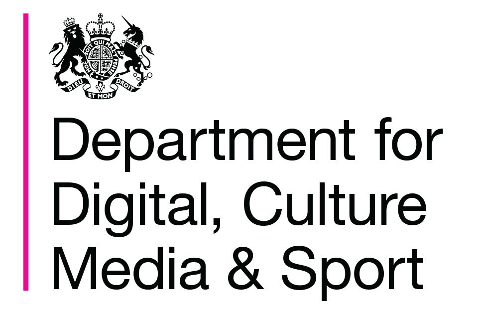 Department for Digital, Culture Media and Sport logo