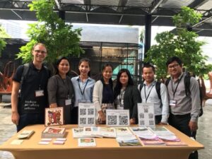 James Havey with the Butterfly Project’s researchers at an anti-human trafficking conference in Bangkok